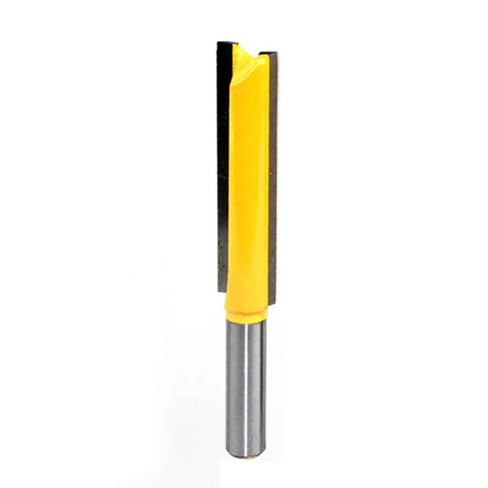 8mmx1 / 2 Inchx50.8mm Shank Woodworking Straight Plunge Knife Wood Trimmers Shark Alloy Cutter - 1