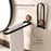 32cm Bathroom Towel Rack Wall Mount Adhesive Foldable Towel Holder Stainless Steel Frame Shelf - Black - 3