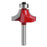 MC01035S32 1 / 4 Inch Shank Round Over Bit 1-1 / 4" Width Milling Cutter Router Bit Woodworking Cutter Tool - 1