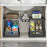 Under Sink Storage Rack Double Layer Adjustable Width Kitchen Cabinet Organizer with Pull-Out Drawers - Single Basket / Black - 6
