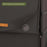 5 Tier 64cm Shoe Rack Stackable Storage Organizer with Flip Lid Magnetic Closure Dustproof Shoe Cabinet - Black - 3