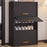 7 Tier 64cm Shoe Rack Stackable Storage Organizer with Flip Lid Magnetic Closure Dustproof Shoe Cabinet - Black - 2