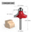 MC01035S35 1 / 4 Inch Shank 1-3 / 8" Width Round Over Bit Milling Cutter Router Bit Woodworking Cutter Tool - 6