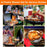 Al Pastor Skewer Set 13 x 1.5 inch Stainless Steel Vertical BBQ Grilling Pan for Grill with 3 Removable Skewer - Silver - 4