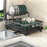 2 Tier Carbon Steel Dish Drying Rack Adjustable Kitchen Plates Holder Organizer with Drainboard - Black - 7