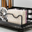 Kitchen Sink Organizer Rack Iron Multi-Compartment Storage Holder Stand with Removable Drip Tray - Black - 7
