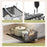 2Pcs Size L 24.5 x 37.5 x 1Pcm Pull Out Kitchen Cabinet Organizer Rack Slide Drawer Basket - Grey - 6