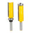 MC02214 2Pcs / Set 8mm Shank Flush Trim Router Bit Straight End / Bearing Trimming Template Wood Milling Cutter with Plastic Box - 1