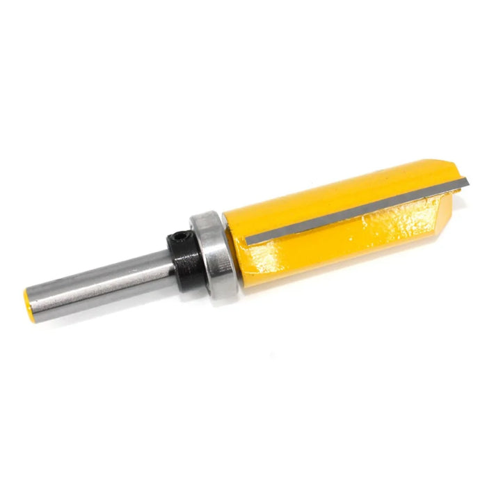 MC02214 2Pcs / Set 8mm Shank Flush Trim Router Bit Straight End / Bearing Trimming Template Wood Milling Cutter with Plastic Box - 4