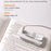 F26 3 Color Temperatures Clip-on Reading Light Mini LED Desk Lamp for Students Study - Pink - 6