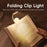 F26 3 Color Temperatures Clip-on Reading Light Mini LED Desk Lamp for Students Study - Pink - 7