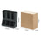 Wall Mount Disposable Cup Dispenser Organizer Storage Rack Coffee Cup Holder with Straw Storage for Coffee Bar Kitchen - Black - 6