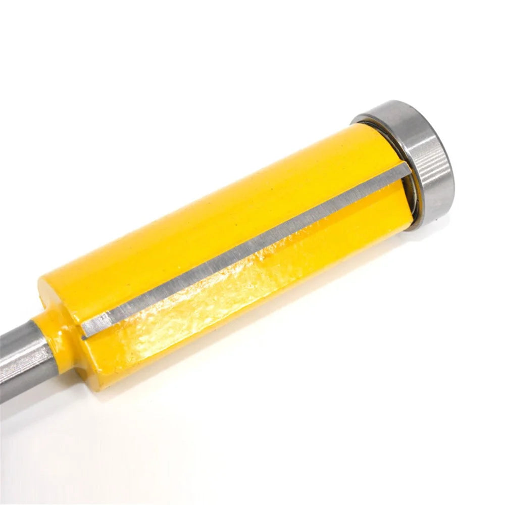 MC02214 8mm Shank Bearing Trimming Router Bit Wood Milling Cutter Carpenter Tool with Plastic Box - 3