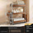 3-Tier Stainless Steel Dish Drying Rack Dish Drainer Bowl Kitchen Organizer with Chopstick Cutlery Holder Cutting Board Rack - 7