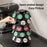 360 Degree Rotating Coffee Capsule Storage Rack for K-Cup 40pcs Capsules Holder Organizer for Kitchen Counter - Black - 3