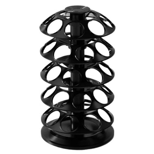 40Pcs Coffee Capsule Rotating Storage Rack for Dolce Gusto 360 Degreee Swivel 5-Tier Holder Organizer - Black - 1