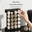 Wall Mounted Coffee Capsule Holder for K-Cup 20 Holes Magnetic No Drill Storage Rack for Kitchen - Black - 5