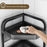 2-Tier 40x29x44cm Corner Kitchen Shelf with Knife Slots Organizer Triangle Wall Mount No-Drill Spice Storage Rack for Seasoning Bottles - 5