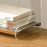 50x19x37cm 3-Tier Desktop Organizer Shelf Acrylic Wood Books Cup Storage Rack for Home Office Desk - Tea Color - 7