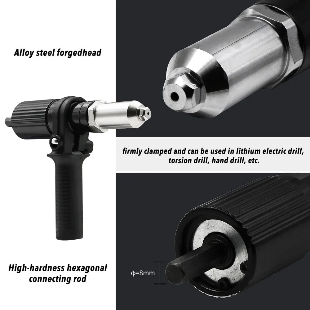 Professional Electric Riveting Machine Core Pulling Riveting Machine Adapter Tool - 4