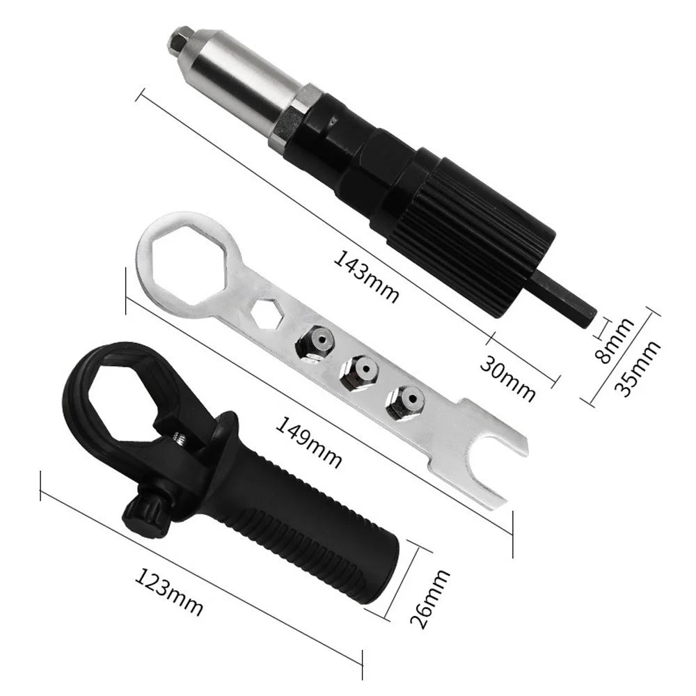 Professional Electric Riveting Machine Core Pulling Riveting Machine Adapter Tool - 6