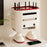 3-Tier Cartoon Robot Design (with Legs) Router Storage Box Desktop WiFi Organizer Cable Management Rack - 2