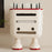 3-Tier Cartoon Robot Design (with Legs) Router Storage Box Desktop WiFi Organizer Cable Management Rack - 7