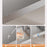 3-Tier Stainless Steel Microwave Rack Extendable 40-64cm Kitchen Counter Organizer with Hooks - 3