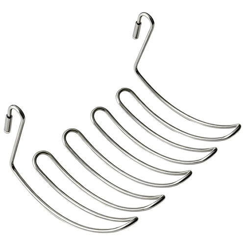 Kitchen Sink Hanging Rack Stainless Steel Draining Organizer with U-Hook for Utensils - 1