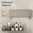 50x12x7cm Bathroom Aluminum Folding Wall Shelf No-Punch 90 Degree Foldable Storage Rack for Toilet Kitchen - 3
