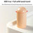 3-Tier Square Style Side Table Mobile Storage Cart Rolling Utility Cart Wood Frame ABS Tray Lockable Wheels Storage Rack for Kitchen Bedroom - 2