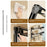 42x17x64cm 4-Tier Suction Cup Bathroom Shelf Foldable Wall Mount Storage Rack with Carbon Steel Towel Bar for Toilet Shower - Gunmetal Grey - 6