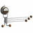 BYDOLL No-Drill Suction Cup Rotating Towel Holder 270 Degree Rotating 3-Rod Wall Mount Storage Rack for Kitchen Bathroom Balconies Entryways - 1
