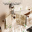 BYDOLL No-Drill Suction Cup Rotating Towel Holder 270 Degree Rotating 3-Rod Wall Mount Storage Rack for Kitchen Bathroom Balconies Entryways - 3
