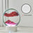 3D Quicksand Table Lamp Dynamic Sand Painting Night Light with Touch Switch Home Decoration - Red - 2