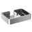 304 Stainless Steel Soap Dish Wall Mounted No Drill Bathroom Organizer Drain Soap Holder - 1
