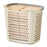 35.5x24x31.4cm Large Laundry Basket with Handle Thickened PP Hollow Storage Basket for Bathroom Clothes, Size L - 1