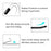 10Pcs 35cm Non-slip Storage Racks Multifunctional Z-shaped Trouser Rack Goose Clothes Pants Hanger - Obverse / Black - 5