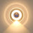DMS-A2501 Smart Motion Sensor Clock Wall Light LED Night Light 3 Color Temperature Remote Control - White - 1