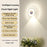 DMS-A2501 Smart Motion Sensor Clock Wall Light LED Night Light 3 Color Temperature Remote Control - White - 3