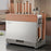 304 Stainless Steel Kitchen Knife Chopping Block Holder Utensil Organizer with Cutting Board Slot - Silver - 6