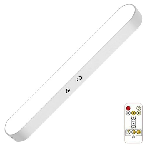 Magnetic LED Desk Lamp with Remote Type-C Rechargeable 3 Color Temperatures Dimmable Eye Care Light Bar - White - 1
