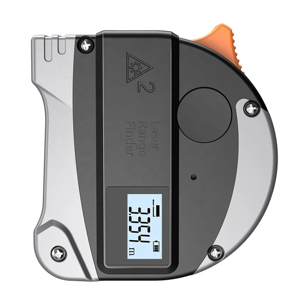 KALEI Rechargeable Digital Display High Accuracy Infrared Laser Distance Meter Measuring Tool Tape Measure - 4