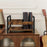 Vinyl Record Storage Rack Wooden Desktop Holder Stand for LP Books Magazines Office Files - 3
