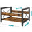 Vinyl Record Storage Rack Wooden Desktop Holder Stand for LP Books Magazines Office Files - 7
