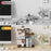 Desktop Storage Rack 4-Tier Metal Grid Stepped Shelf Organizer for Office Books Plants Kitchen - 2