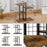 Desktop Storage Rack 4-Tier Metal Grid Stepped Shelf Organizer for Office Books Plants Kitchen - 7