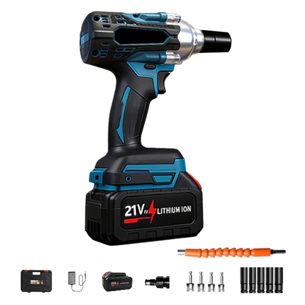 MDHL ML-708 Cordless Impact Wrench 21V Brushless 300N.m 2800RPM for Home Automotive Repair - 1