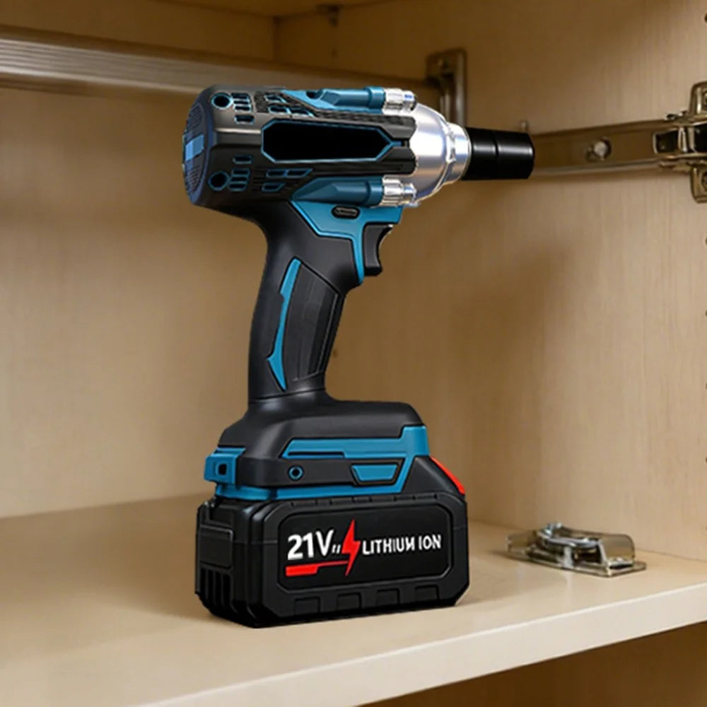 MDHL ML-708 Cordless Impact Wrench 21V Brushless 300N.m 2800RPM for Home Automotive Repair - 2