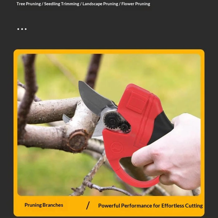 MDHL JZQ-66 21V Cordless Pruning Shears 650W Brushless Motor 2.5cm Cutting Electric Garden Tool - 5